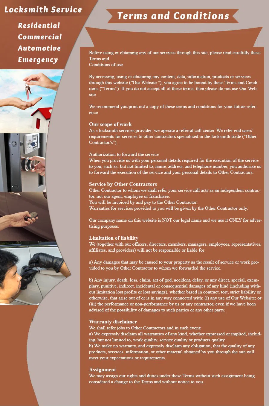 Gresham OR Locksmith Store Gresham, OR 503-278-5264 - terms-and-condition